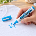 Ejemplo ilustrativo de uso de Marcador Textil Artline Shirt Marker 2 mm EKT-2 Azul claro por Unidad