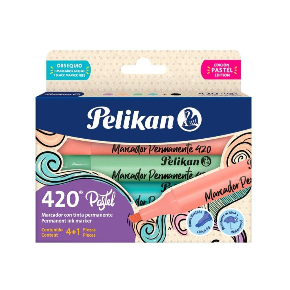 Empaque de marcadores Pelikan 420 Pastel SKU 20852