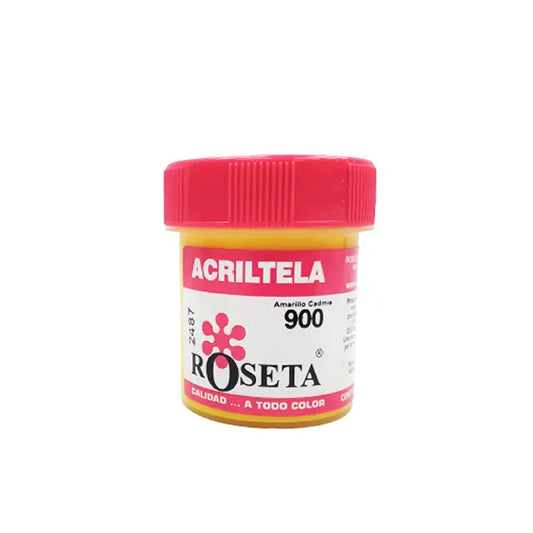 Acritela Roseta - En Colores Planos - amarillo cadmio 30cc