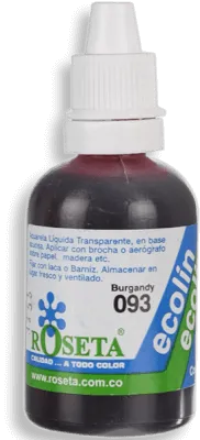 Acuarela Liquida Ecolín Roseta - Burgandi 093 30 cc