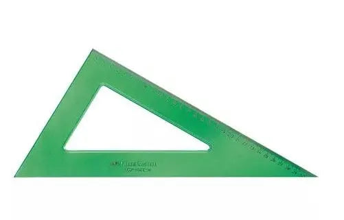 Cartabon Faber Castell Verde Transparente x 12 cm