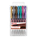 Lapicero de gel metalizado Surtido X 7