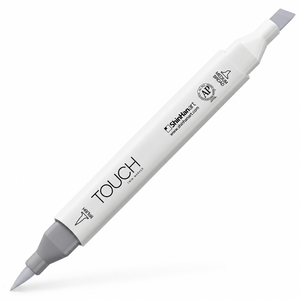 ShinHan TOUCH TWIN BRUSH CG2 COOL GREY - principal. Imagen referencial generada.