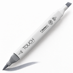 ShinHan TOUCH TWIN BRUSH CG5 COOL GREY - uso. Imagen referencial generada.