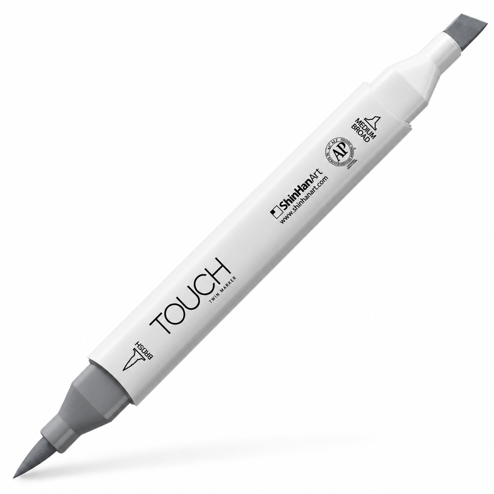 ShinHan TOUCH TWIN BRUSH CG6 COOL GREY - principal. Imagen referencial generada.
