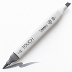 ShinHan TOUCH TWIN BRUSH CG6 COOL GREY - uso. Imagen referencial generada.