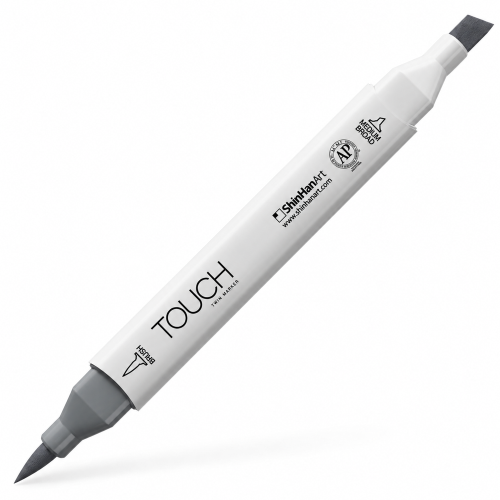 ShinHan TOUCH TWIN BRUSH CG8 COOL GREY - principal. Imagen referencial generada.