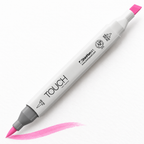 ShinHan TOUCH TWIN BRUSH RP17 PASTEL PINK - uso. Imagen referencial generada.