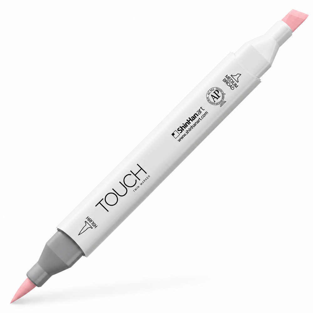 ShinHan TOUCH TWIN BRUSH RP196 PALE PINK LIGHT - principal. Imagen referencial generada.