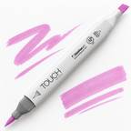 ShinHan TOUCH TWIN BRUSH P84 PASTEL VIOLET - uso. Imagen referencial generada.
