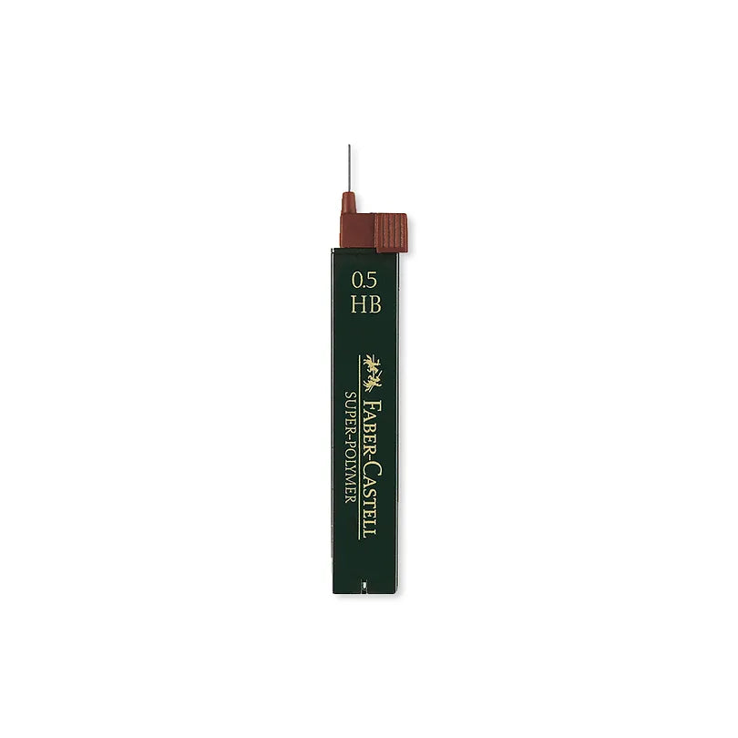 Minas Faber Castell 0.5 milímetros Polymerizadas - HB