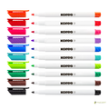 Marcadores borrables Kores K-Marker Fine x10 colores - principal