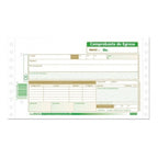 Comprobante de egreso Minerva, imagen principal sobre fondo blanco.