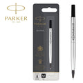 Repuesto Parker rollerball tinta negra referencia 2032573, imagen principal exacta sobre fondo blanco.