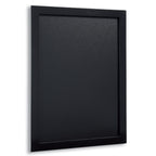 Tablero gráfico negro para pared de formato 30 x 40 cm, imagen principal sobre fondo blanco.