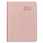 Agenda Diver Class DC/60 2027, SKU 41229-1: cubierta rosada pastel, portada principal. Fotografía retocada sobre blanco sin envoltorio.