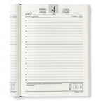 Agenda Diver Class DC/60 2027, SKU 41229-1: Interior diario aportado. Contenido de referencia suministrado, ajustado a 1000 x 1000 px.