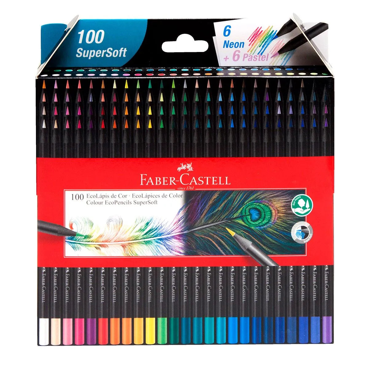 Colores Faber Castell Supersoft x 100