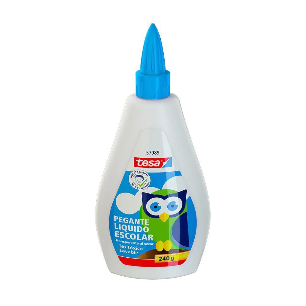 pegante liquido escolar, marca Tesa