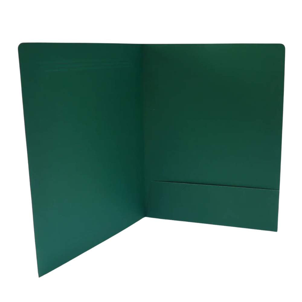 6 Carpeta Para Hoja De vida - Carta -  Verde