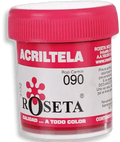 Acritela Roseta - En Colores Planos - rojo carmín 30cc