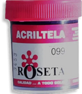 Acritela Roseta - En Colores Planos - violeta oscuro 30cc