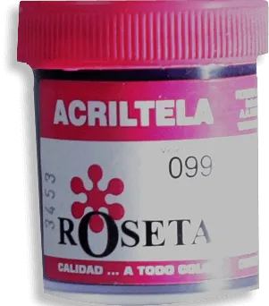 Acritela Roseta - En Colores Planos - violeta oscuro 30cc