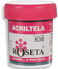 Acritela Roseta - En Colores Planos - Verde Cobalto 30cc