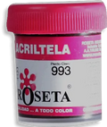 Acritela Roseta - En Colores Planos - Café pardo claro 30cc