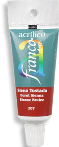 Pintura Oleo Franco Arte tamaño 37 cc Siena Tostada 207