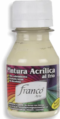 Pintura Acrílica Franco Arte 60ml Al Frio - Marfil