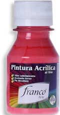 Pintura Acrílica Franco Arte 60ml Al Frio - Pink