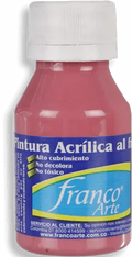Pintura Acrílica Franco Arte 60ml Al Frio - Rosa Viejo