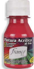 Pintura Acrílica Franco Arte 60ml Al Frio - Fucsia Floral