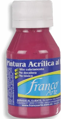 Pintura Acrílica Franco Arte 60ml Al Frio - Uva