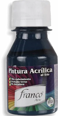 Pintura Acrílica Franco Arte 60ml Al Frio - Azul Noche