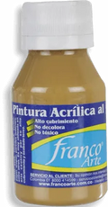 Pintura Acrílica Franco Arte 60ml Al Frio - Sahara
