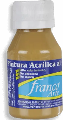 Pintura Acrílica Franco Arte 60ml Al Frio - Sahara