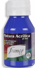 Pintura Acrílica Franco Arte 60ml Al Frio - Azul Ultramar