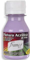 Pintura Acrílica Franco Arte 60ml Al Frio - Lila