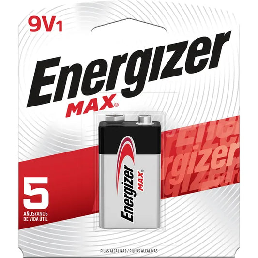 Pila 9V Cuadrada (Alcalina) - Energizer