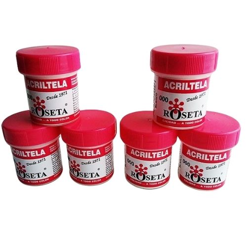 Acritela Roseta 30cc En Todos Los Colores En Forma De Dos Piramides