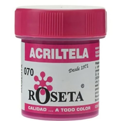 Acritela Roseta 30cc En Todos Los Colores Unidad De Color Plano