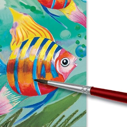 Acuarela Escolar Faber Castell X 12 Deckfarben Watercolours Muestra De Una Pintura Hecha Con Acuarela Fabr Castell