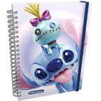 Agenda Planeador Diario de Stitch personaje de Disney con Sticker