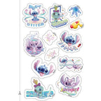 Agenda Planeador Diario de Stitch personaje de Disney con Sticker