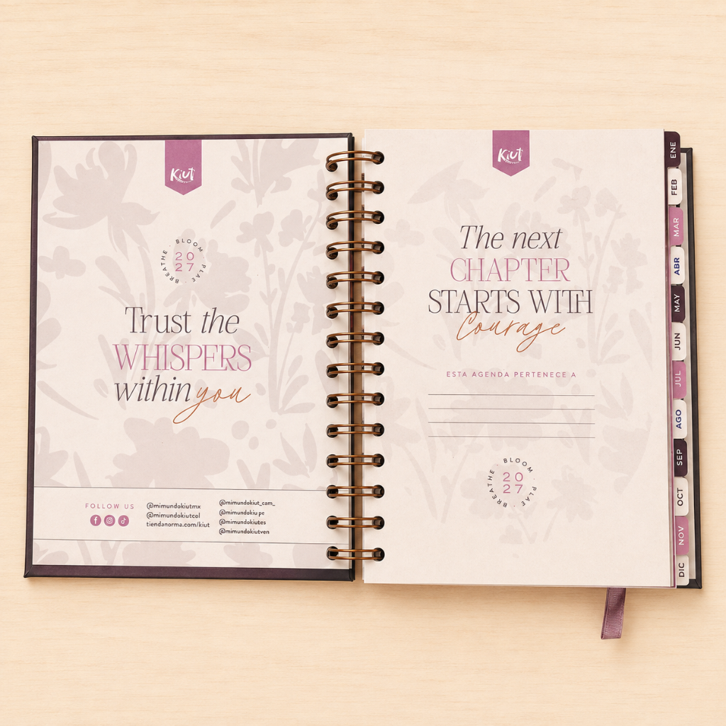 Agendas Kiut 2027 - Diaria Pace Yourself Through The Year