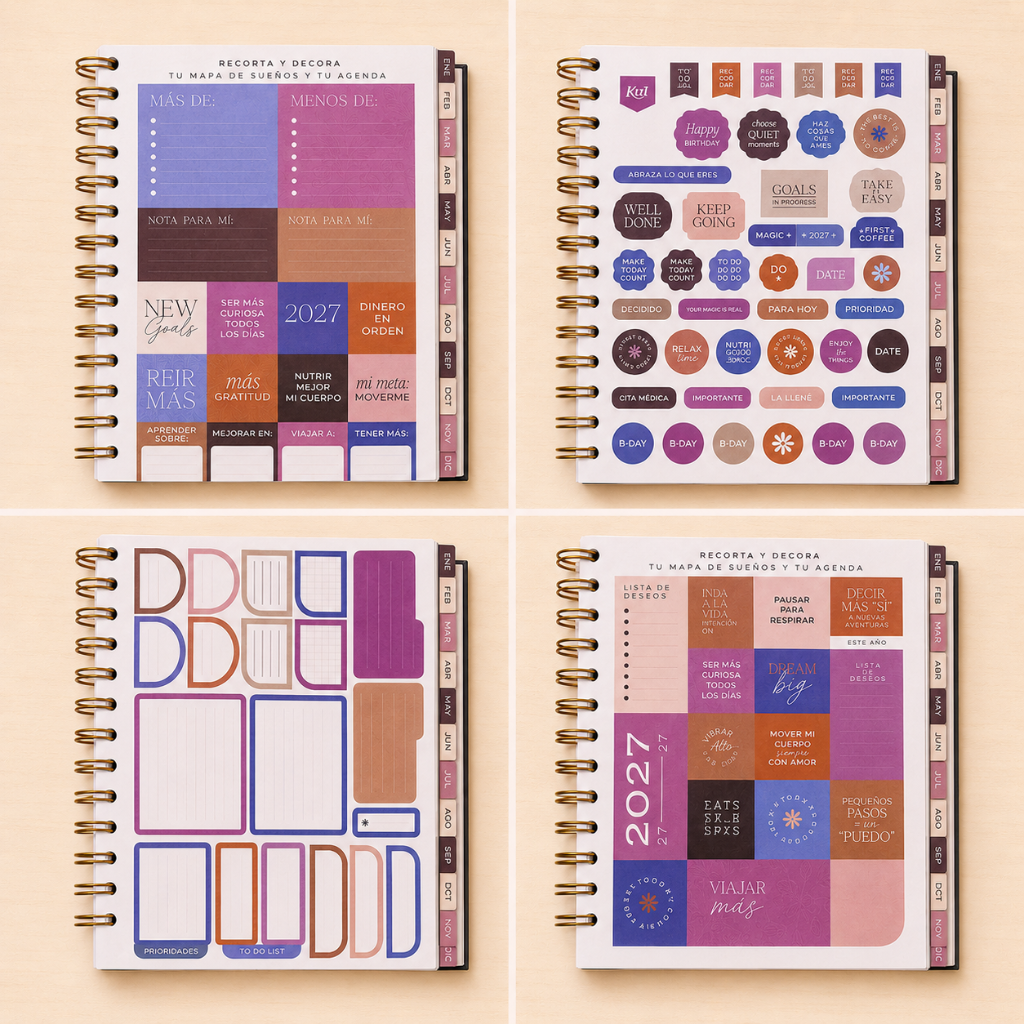 Agendas Kiut 2027 - Diaria Pace Yourself Through The Year