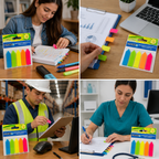 Banderitas Separadoras Clickit o Flechas Adhesivas x 25