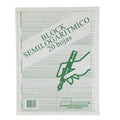 Bloc papel semilogaritmico x20 hojas Nessan
